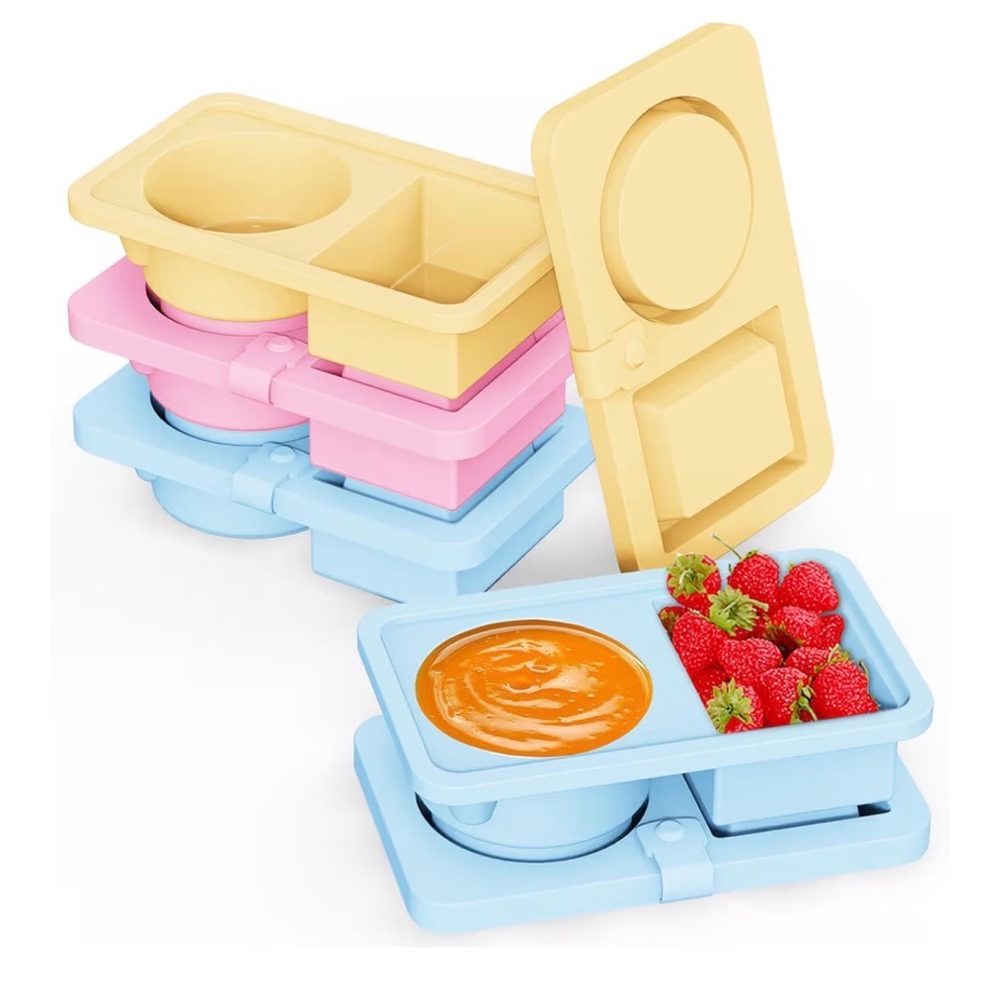 Colorful Silicone Snack Containers